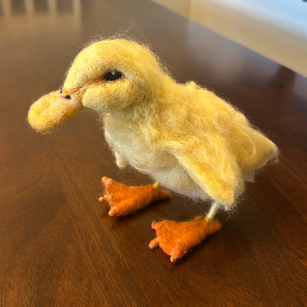 Realistic Felt Duckling
